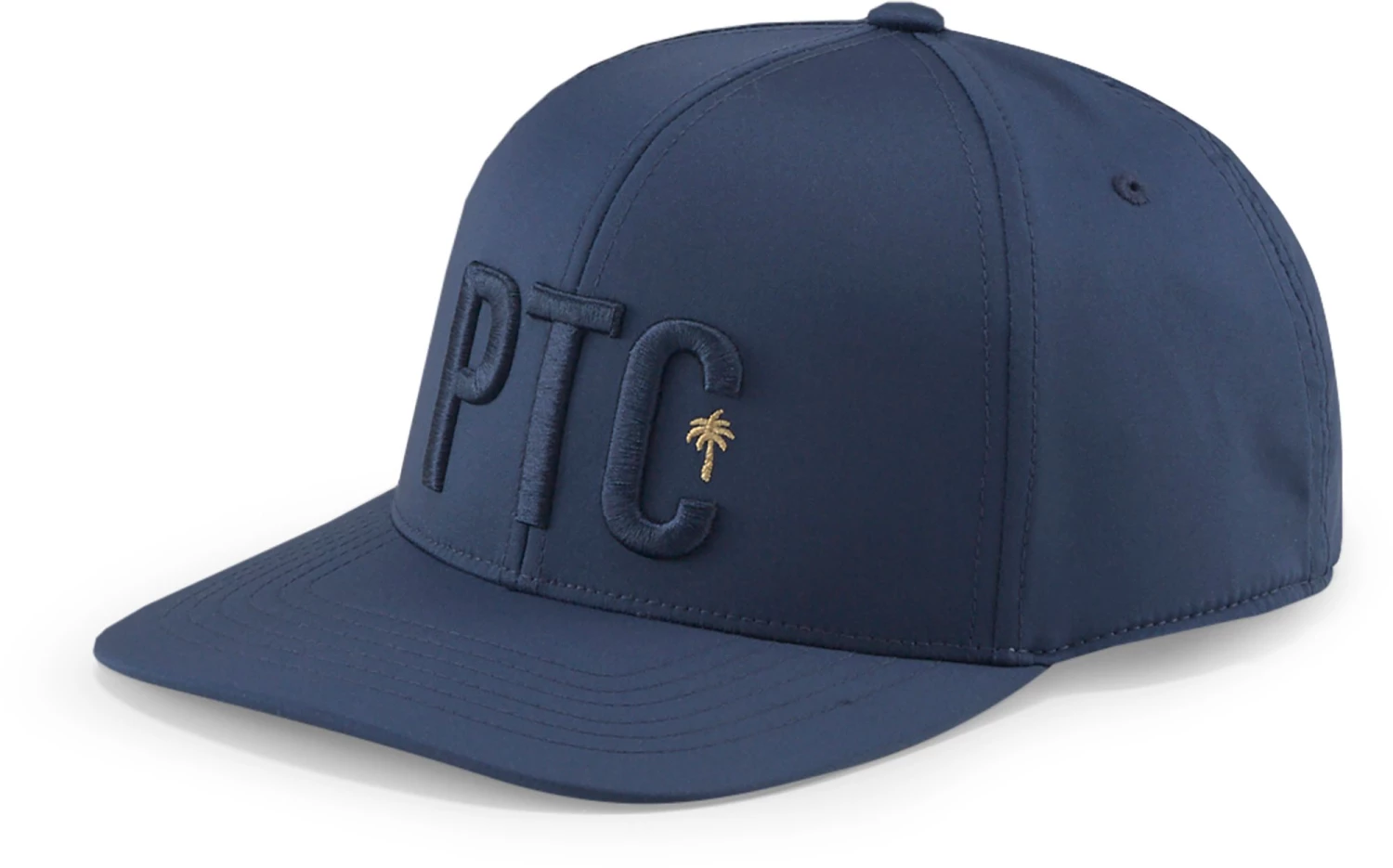 PUMA X PTC Men's Golf Hat Navy Blazer 5 PUMA X PTC Men's Golf Hat Navy Blazer - Image 3