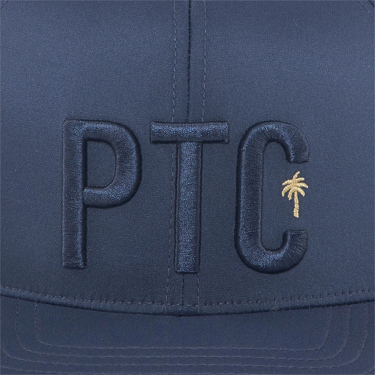 PUMA X PTC Men's Golf Hat Navy Blazer 6 PUMA X PTC Men's Golf Hat Navy Blazer - Image 4