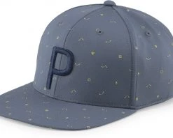 PUMA Men's H8 Golf P Snapback Golf Hat Evening Sky