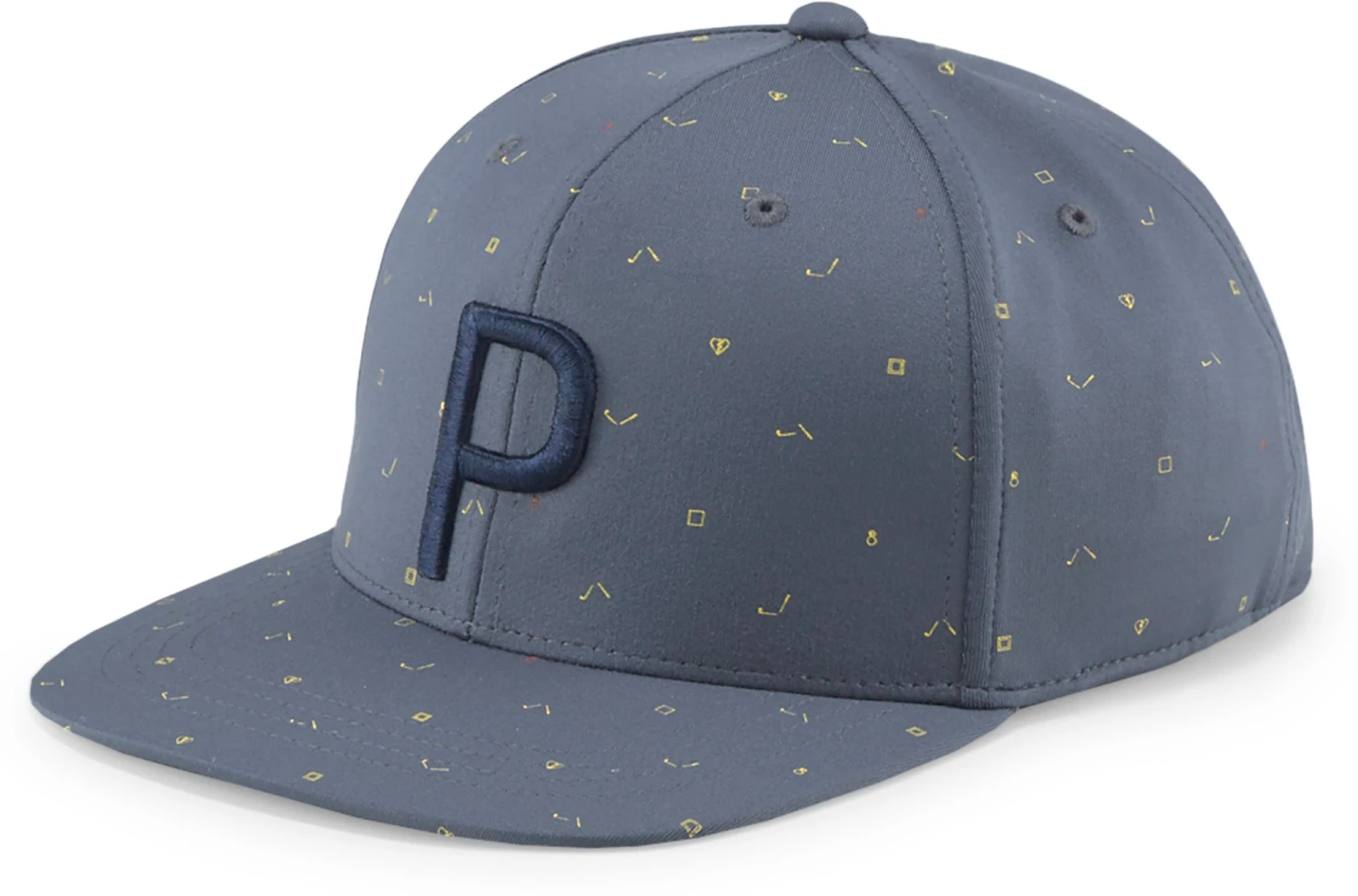 PUMA Men's H8 Golf P Snapback Golf Hat Evening Sky 3 PUMA Men's H8 Golf P Snapback Golf Hat Evening Sky