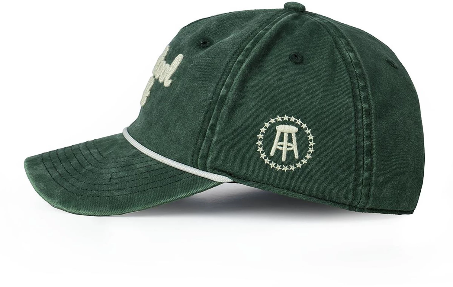 Barstool Sports Men's Washed Rope Golf Hat Green 5 Barstool Sports Men's Washed Rope Golf Hat Green - Image 3