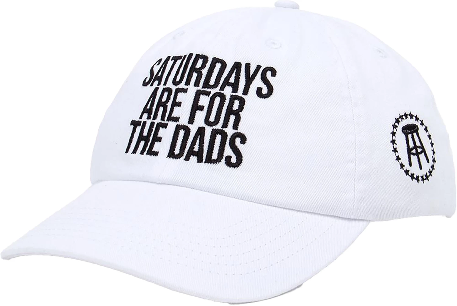 Barstool Sports Men's Saturdays Are For The Dads Golf Hat Black 3 Barstool Sports Men's Saturdays Are For The Dads Golf Hat Black