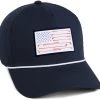 Barstool Sports Men's Flag Patch Golf Hat Navy