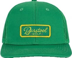 Barstool Sports Men's Golf Trucker Hat Green