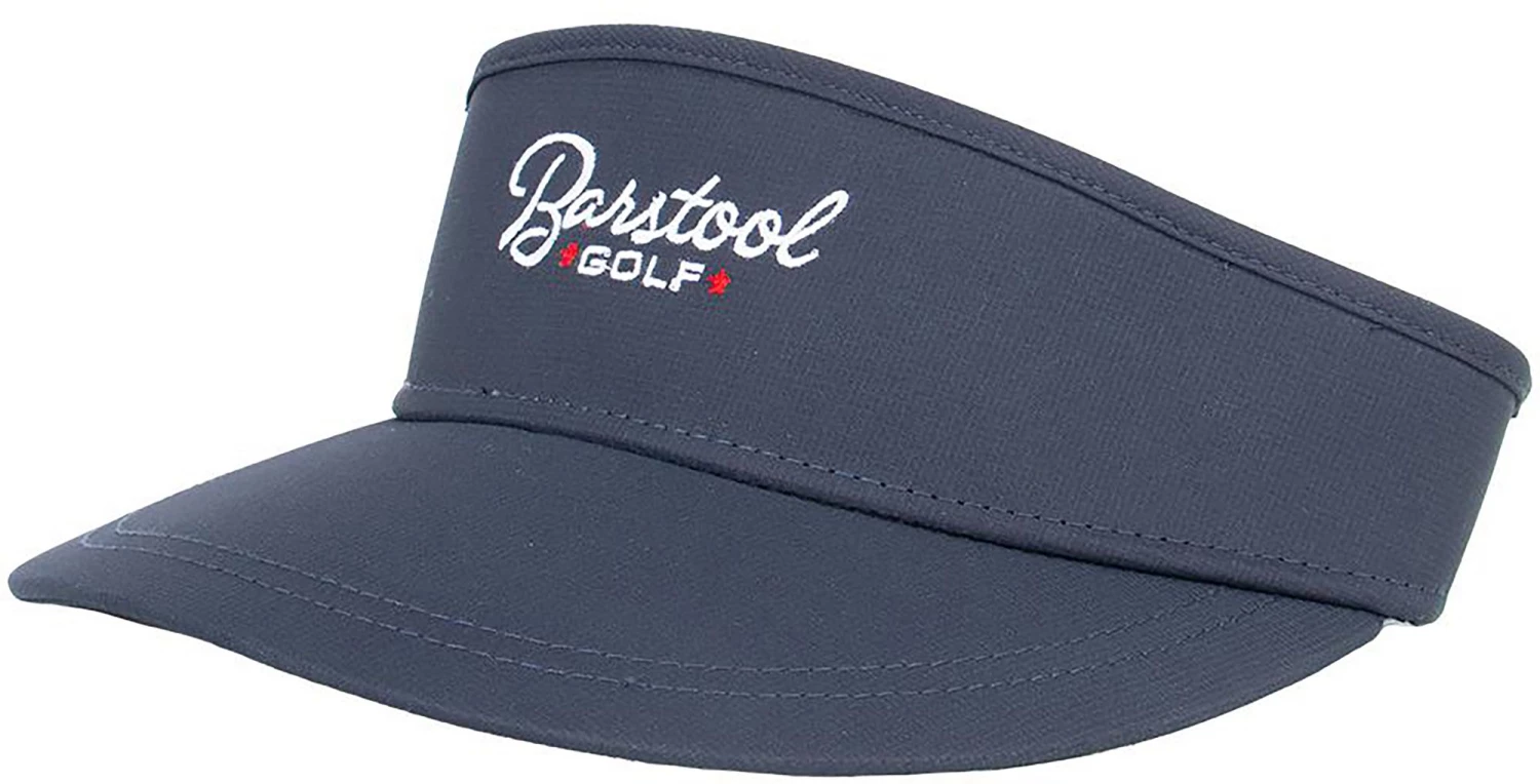 Barstool Sports Men's Golf Visor White 3 Barstool Sports Men's Golf Visor White