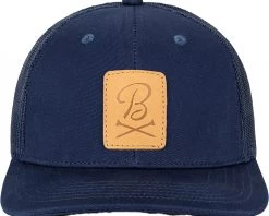 Barstool Sports Men's Patch Trucker Golf Hat Navy