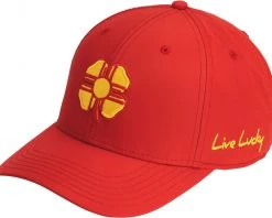 Black Clover New Mexico Classic Golf Hat For Men Red -Golf Hats Sales Store unnamed file 894