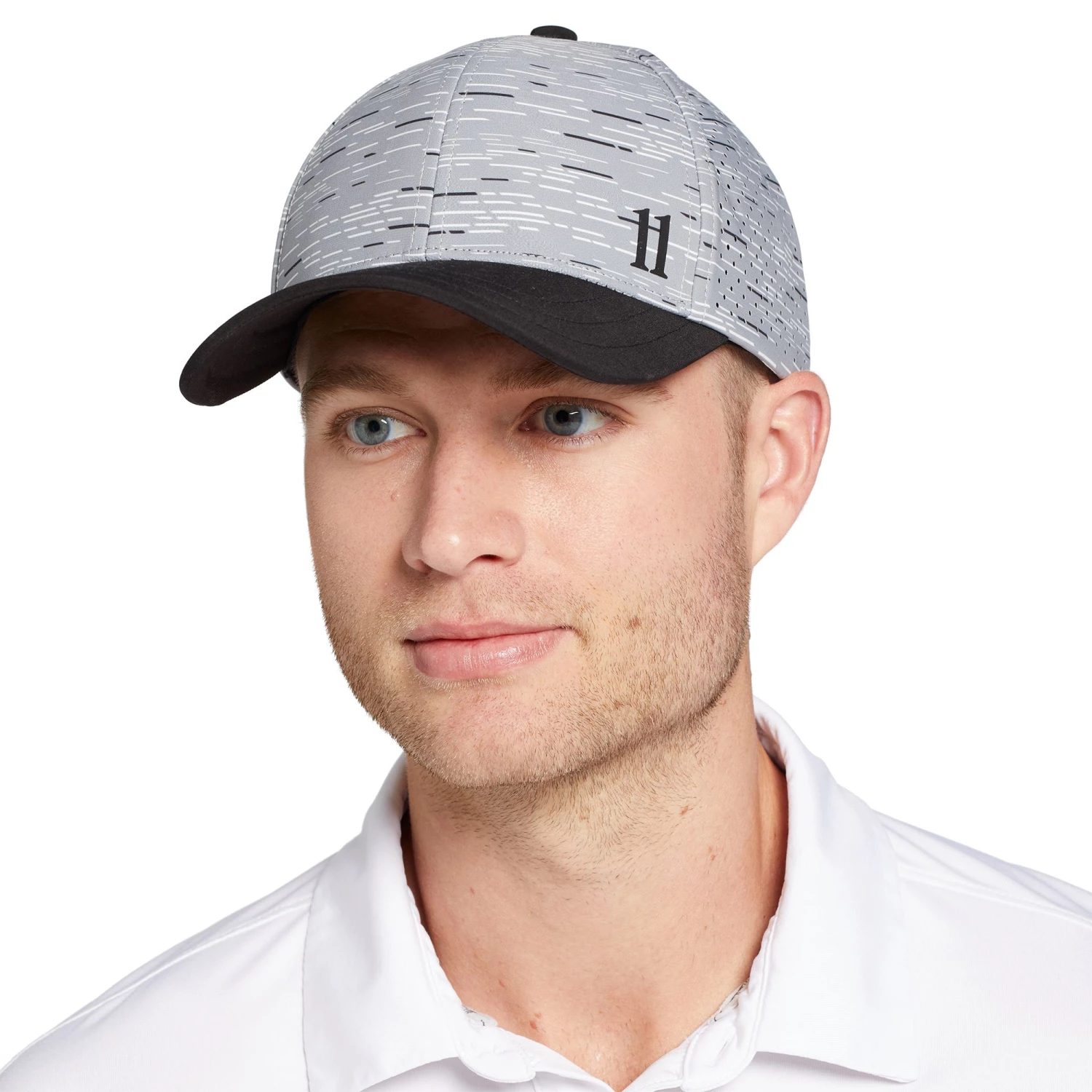 Walter Hagen Men's Perfect 11 Golf Cap Navy Palms 3 Walter Hagen Men's Perfect 11 Golf Cap Navy Palms