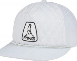 PING Men's 2022 Heritage Snapback Golf Hat White