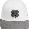 Black Clover BC Wool 6 Fitted Golf Hat For Men White -Golf Hats Sales Store unnamed file 913