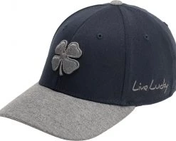Black Clover BC Wool 7 Fitted Golf Hat For Men Navy -Golf Hats Sales Store unnamed file 923