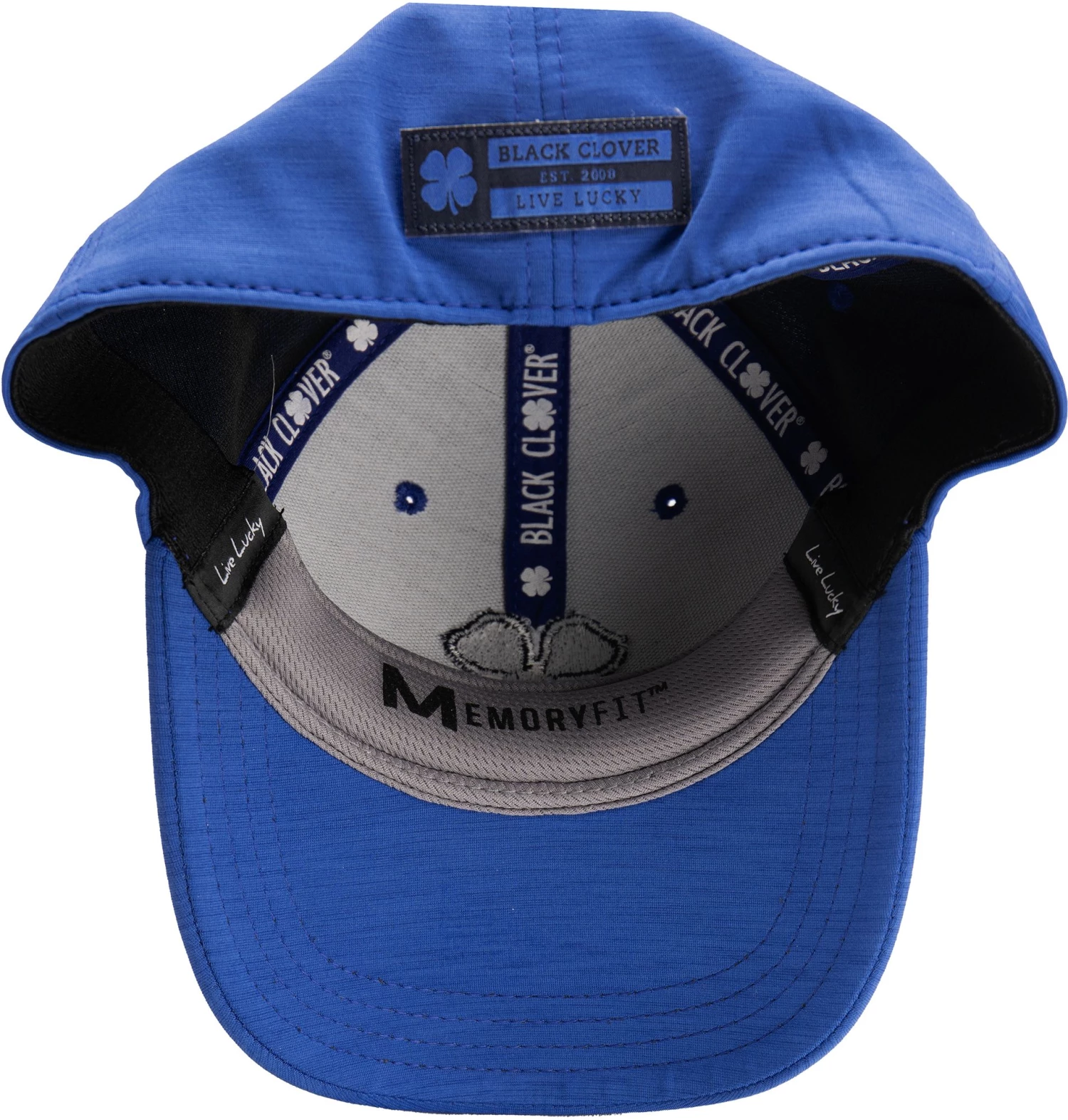 Black Clover Bravo 4 Fitted Golf Hat For Men Royal 6 Black Clover Bravo 4 Fitted Golf Hat For Men Royal - Image 4