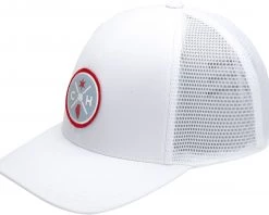 Black Clover Men's Chicago Vibe Snapback Golf Hat White -Golf Hats Sales Store unnamed file 957