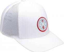 Black Clover Men's Chicago Vibe Snapback Golf Hat White -Golf Hats Sales Store unnamed file 958