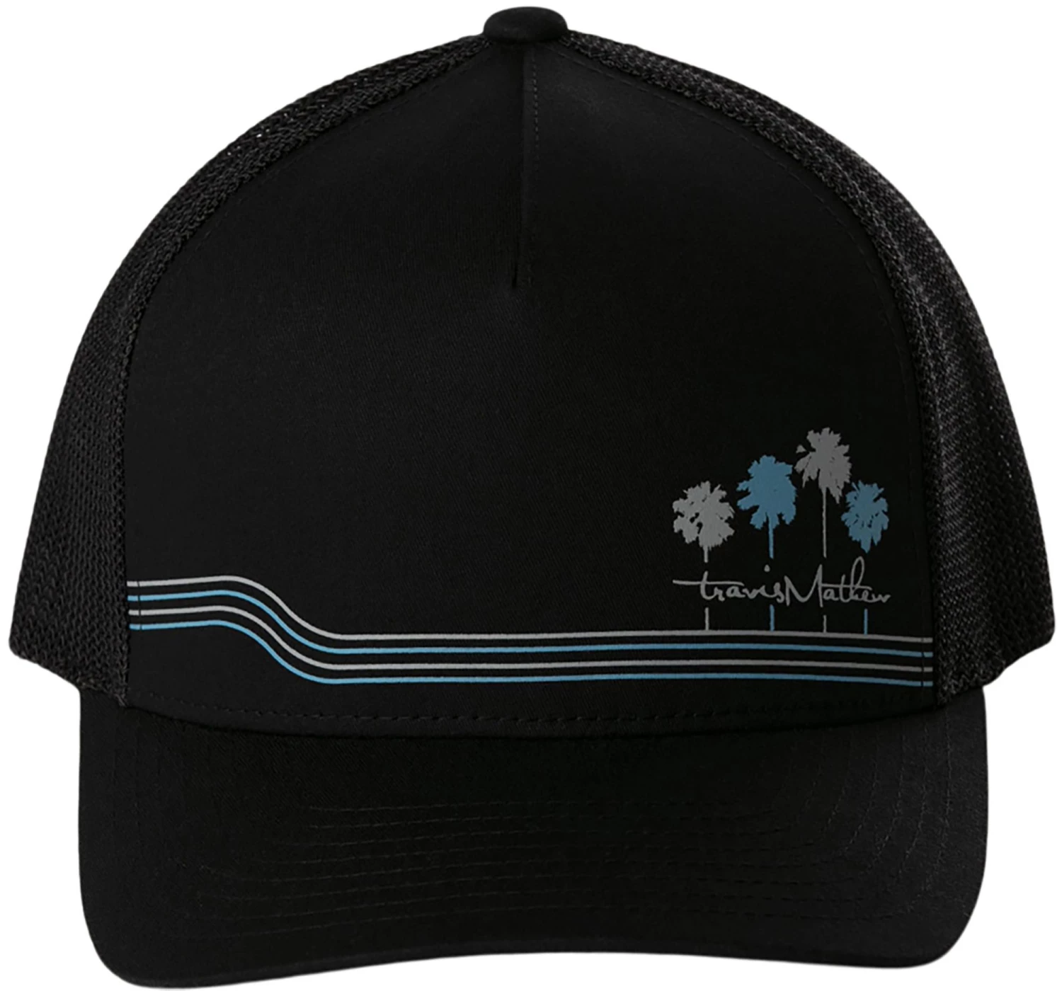 TravisMathew Men's Charter Boat Golf Hat Black 3 TravisMathew Men's Charter Boat Golf Hat Black