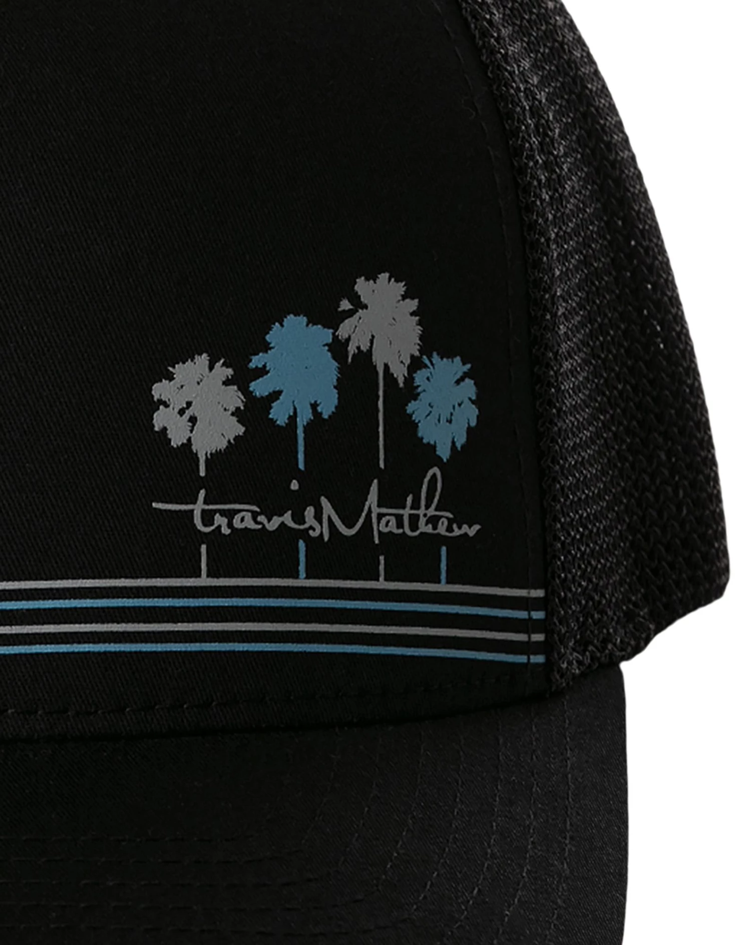 TravisMathew Men's Charter Boat Golf Hat Black 6 TravisMathew Men's Charter Boat Golf Hat Black - Image 4